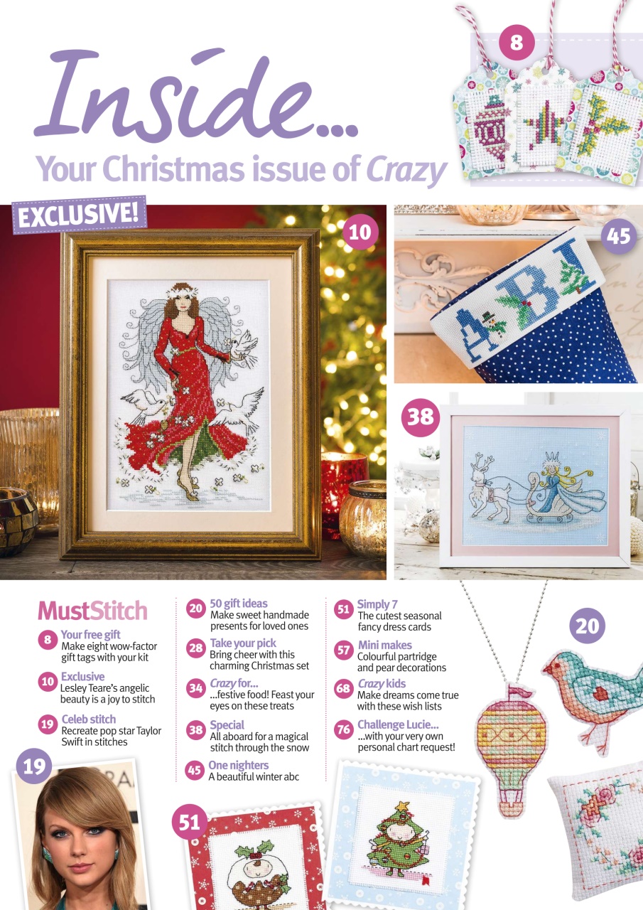 Cross Stitch Crazy Preview Pages