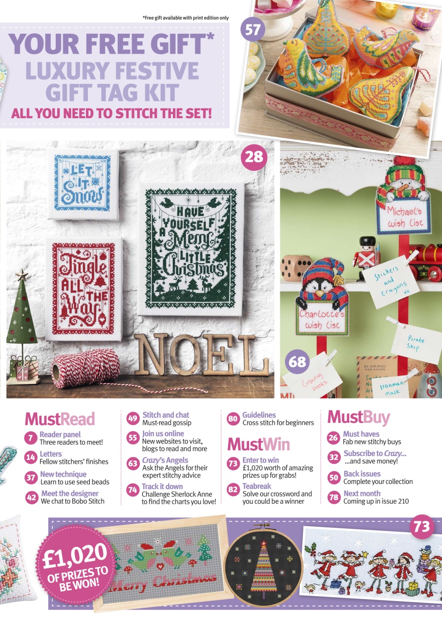 Cross Stitch Crazy Preview Pages