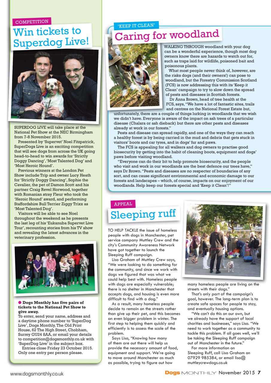 Dogs Monthly Preview Pages