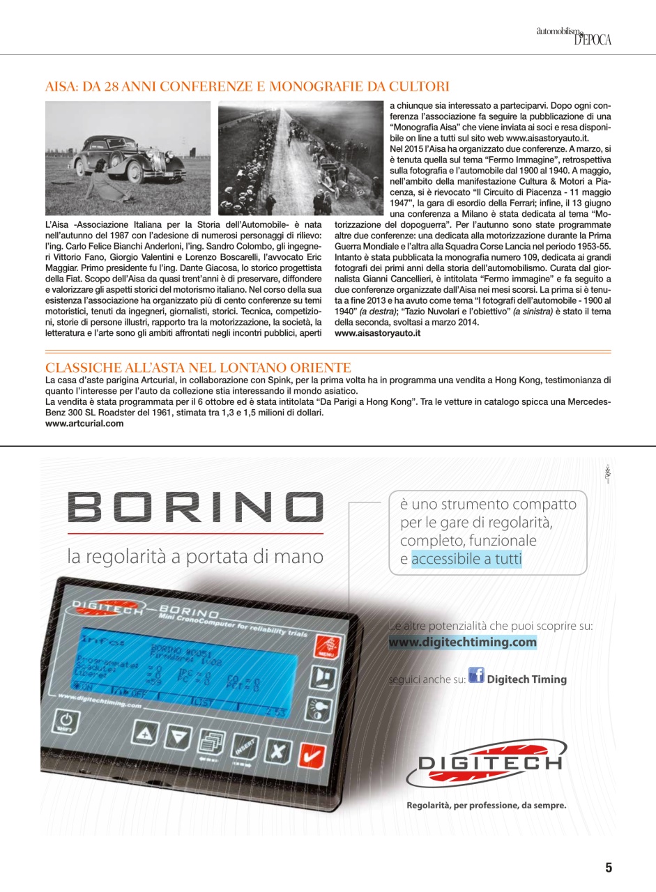 Automobilismo d'Epoca Preview Pages