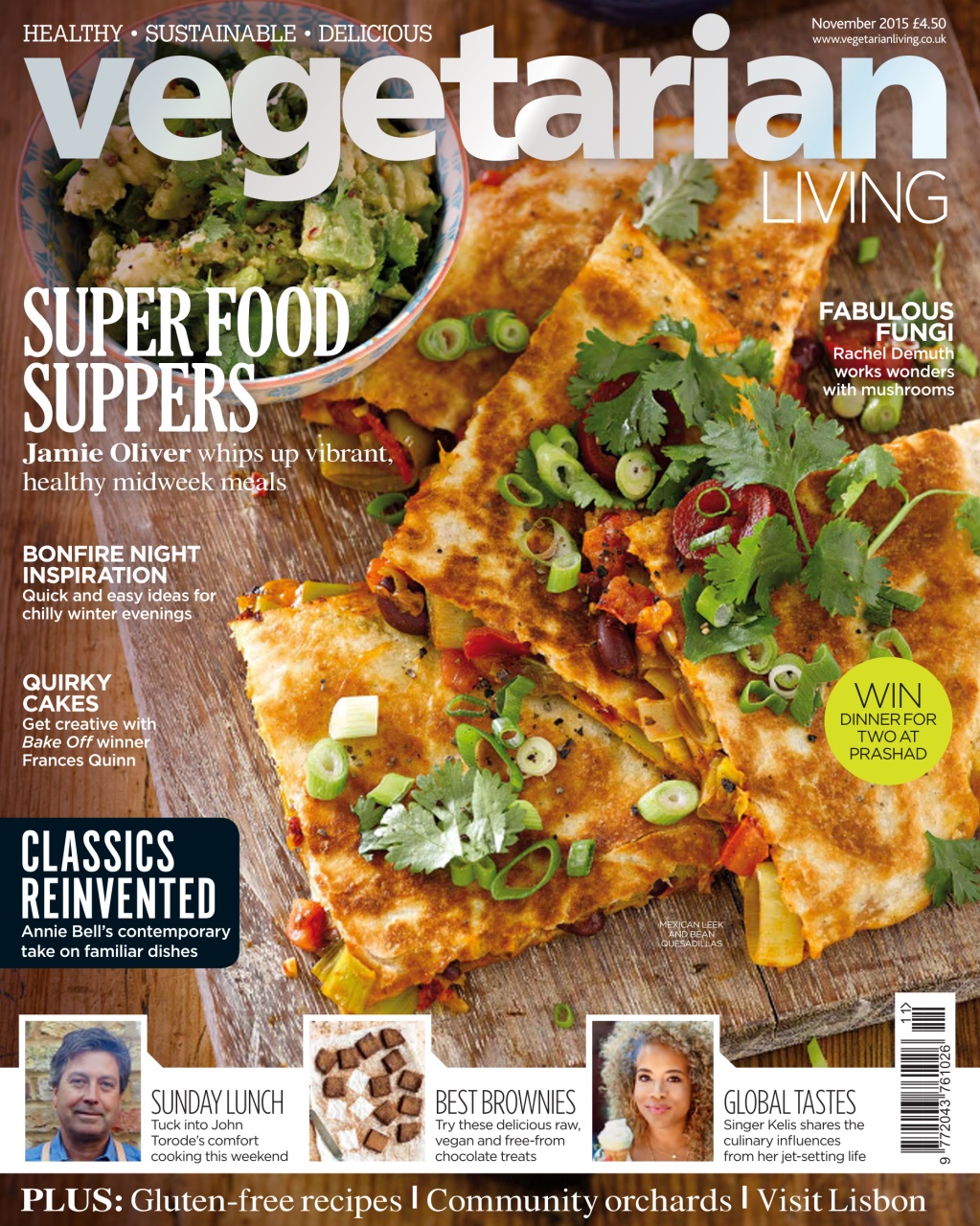 Vegetarian Living Preview Pages