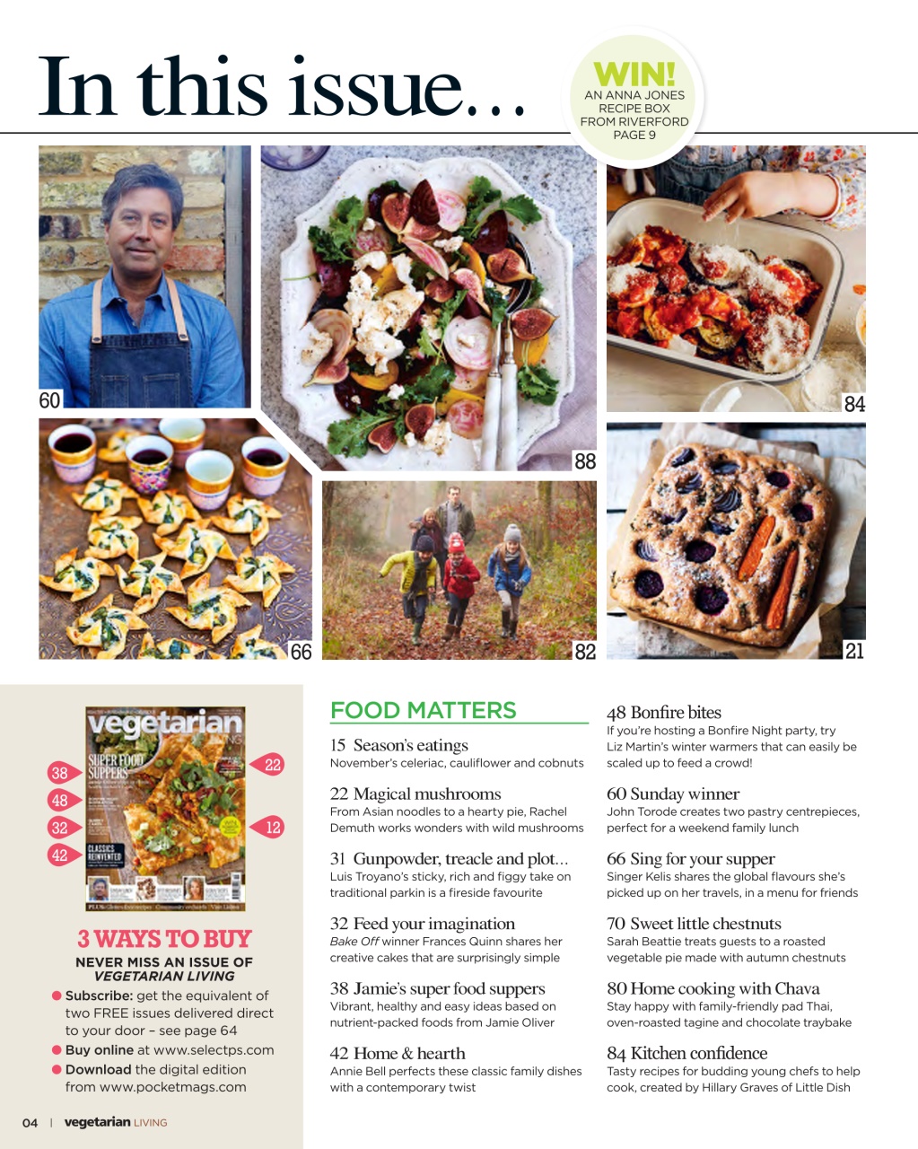 Vegetarian Living Preview Pages