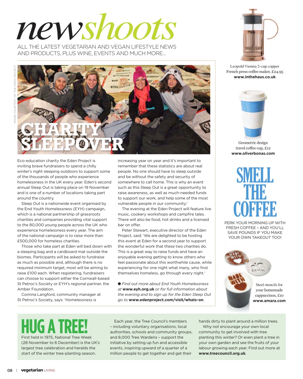 Vegetarian Living Preview Pages