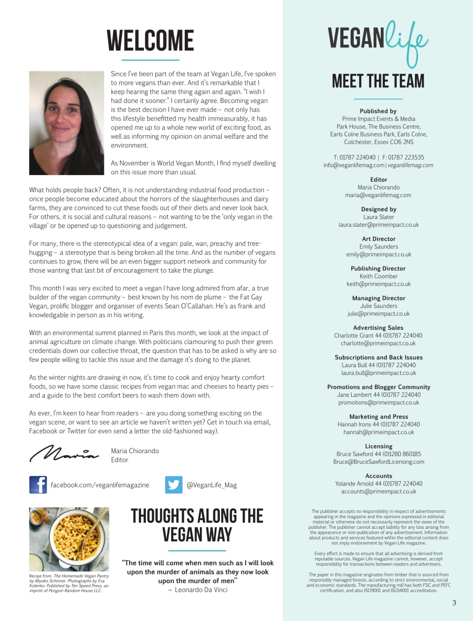 Vegan Life Preview Pages