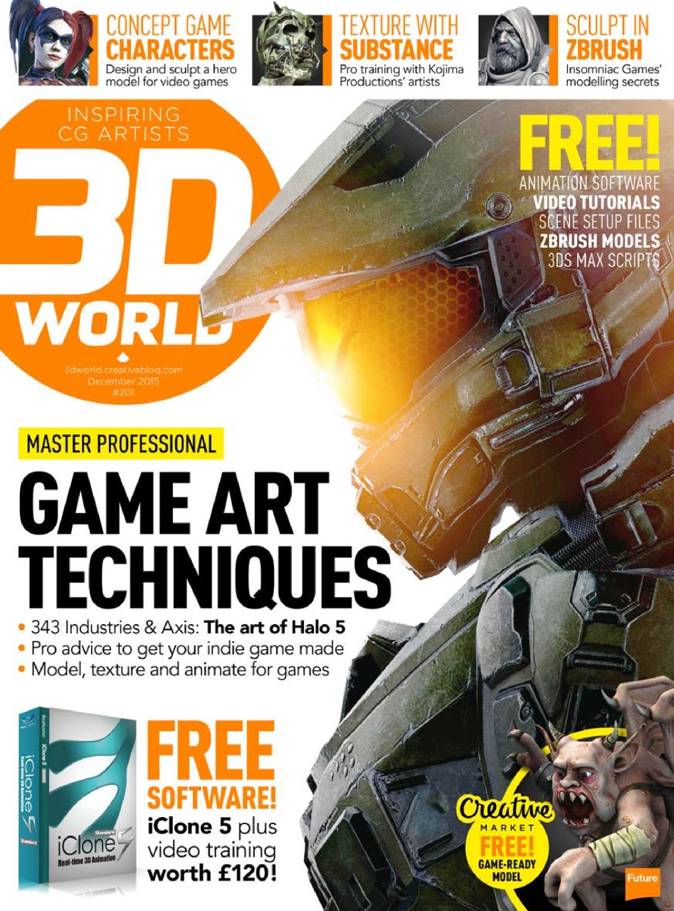 3D World Preview Pages