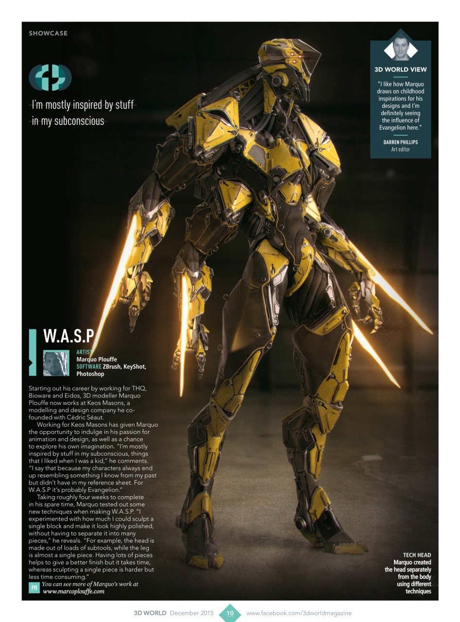 3D World Preview Pages