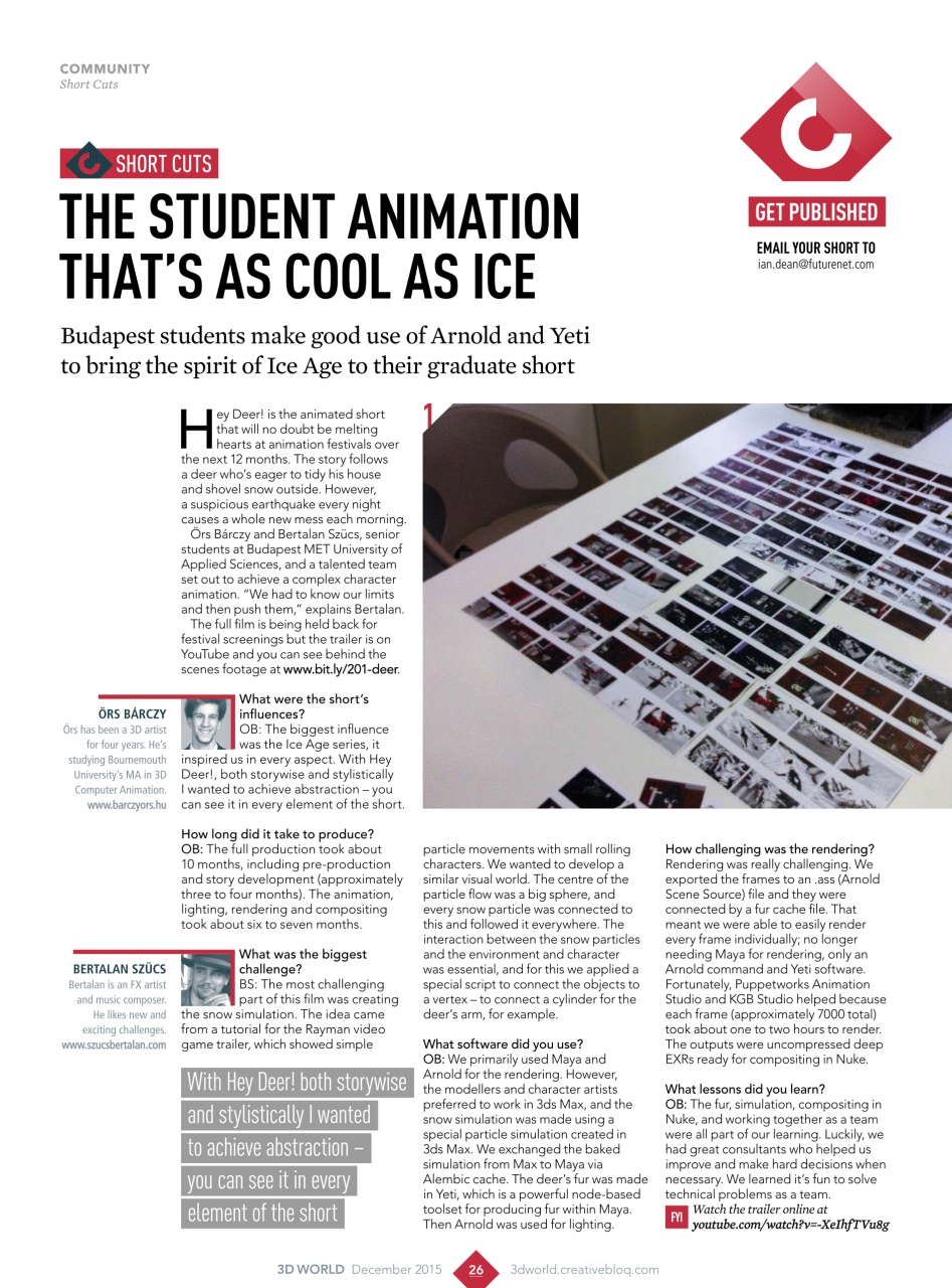 3D World Preview Pages