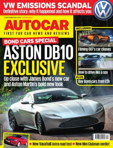 Autocar issue 30th September 2015