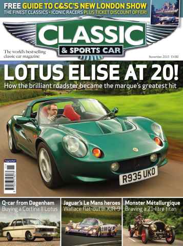 Classic & Sports Car issue November 2015