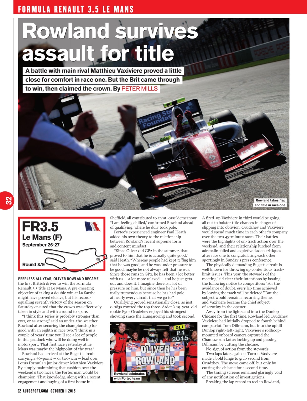 Autosport Preview Pages