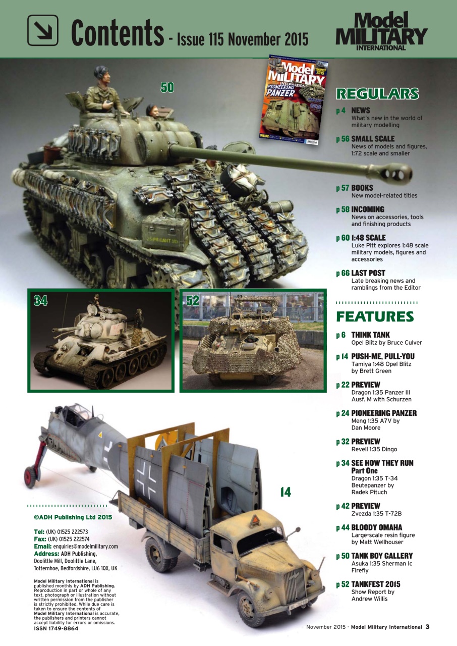 Model Military International Preview Pages