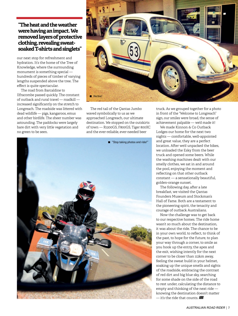 Australian Road Rider Preview Pages