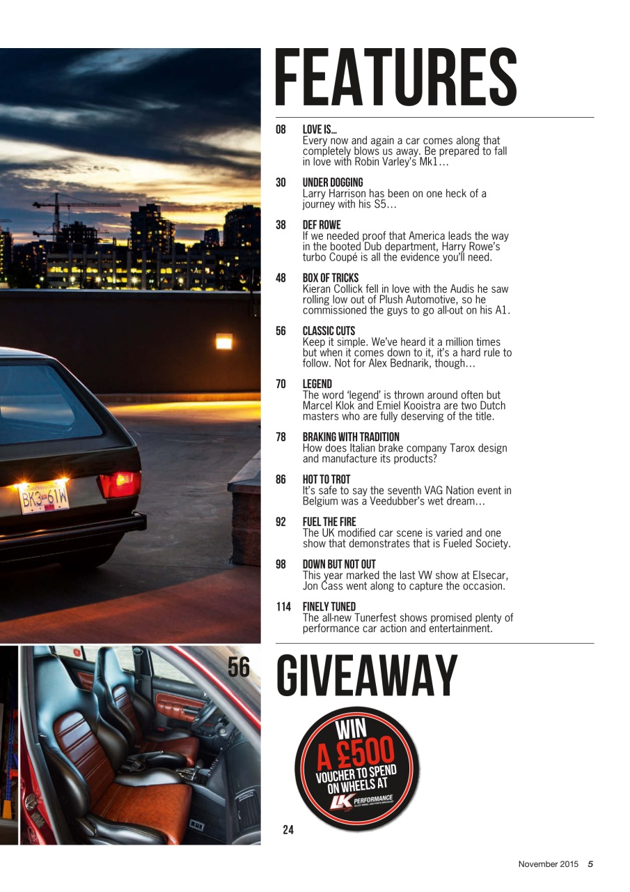 Performance VW Preview Pages