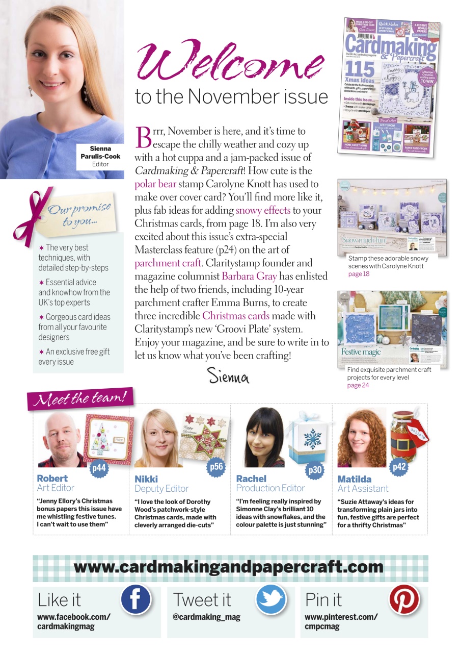 Cardmaking & Papercraft Preview Pages