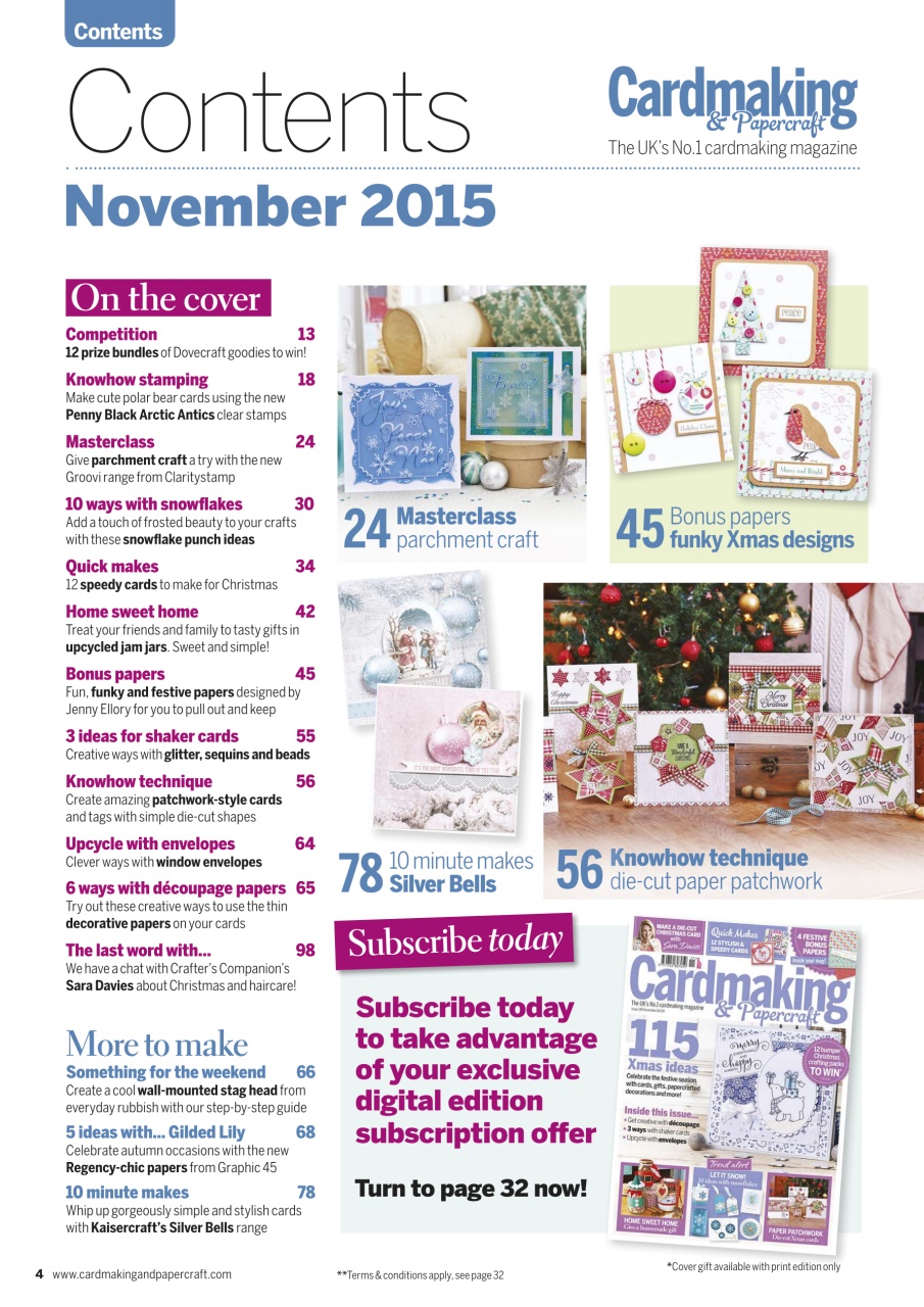 Cardmaking & Papercraft Preview Pages