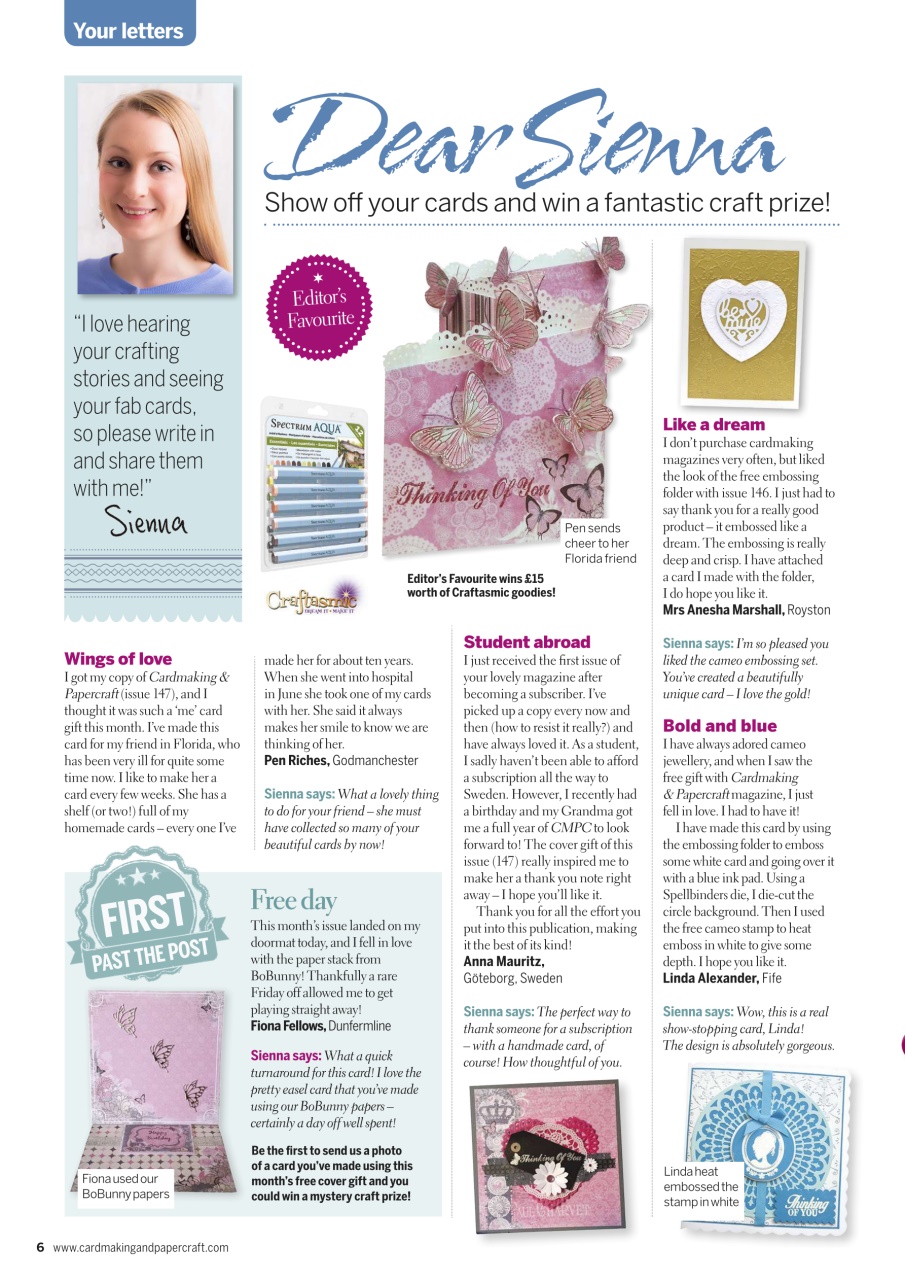 Cardmaking & Papercraft Preview Pages