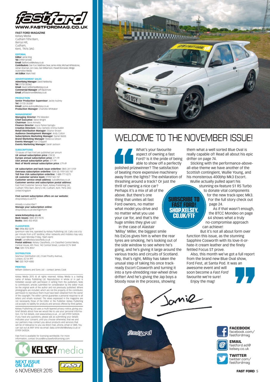 Fast Ford Preview Pages
