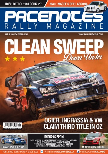 Pacenotes Rally magazine issue 