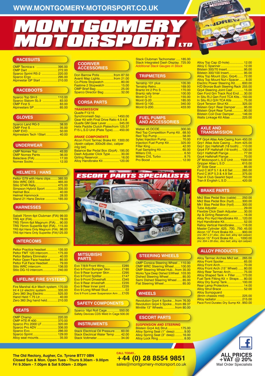 Pacenotes Rally magazine Preview Pages