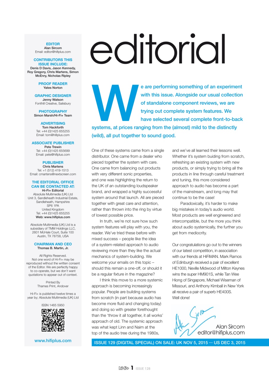 hi-fi+ Global Network Preview Pages