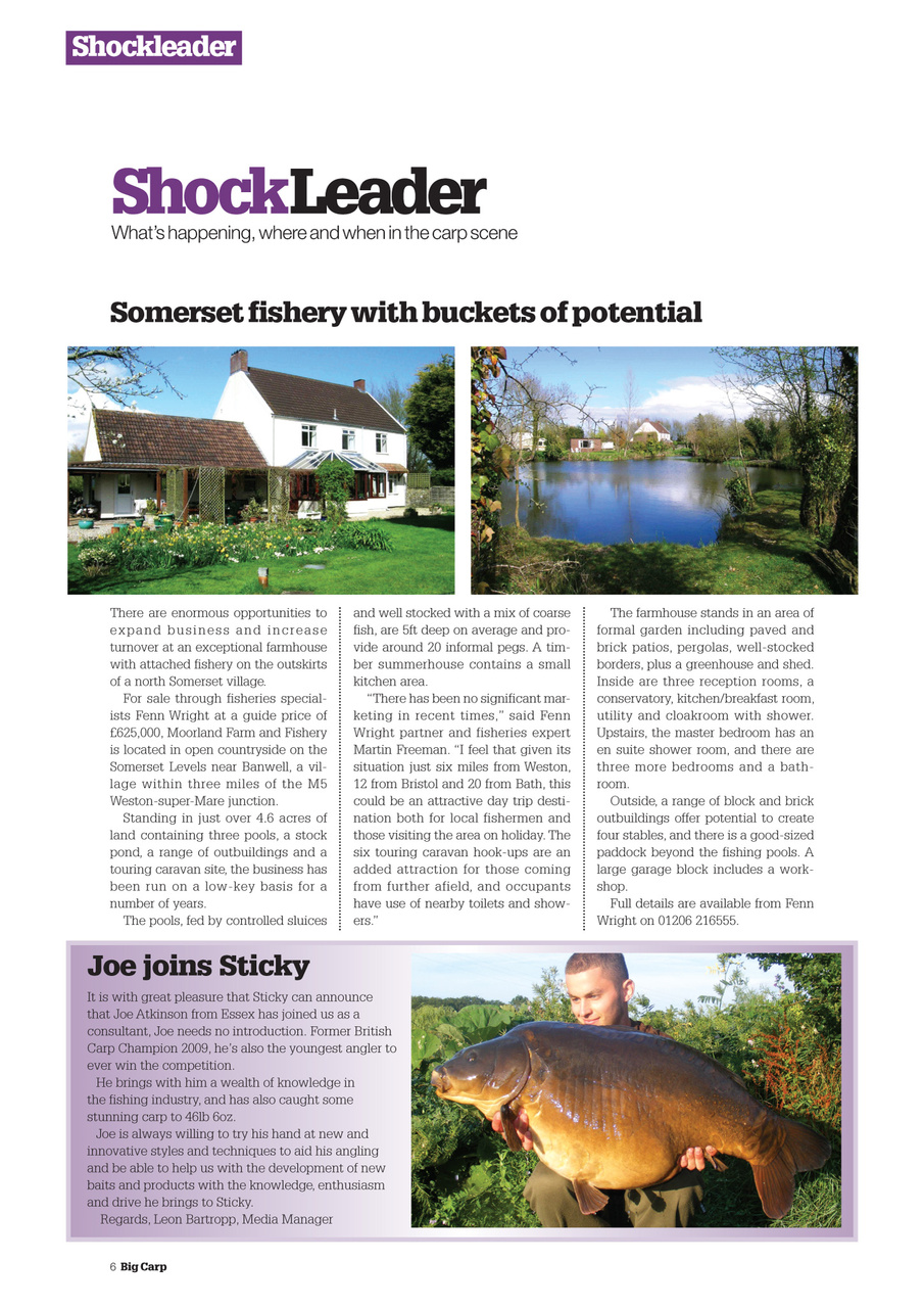 Big Carp Magazine Preview Pages