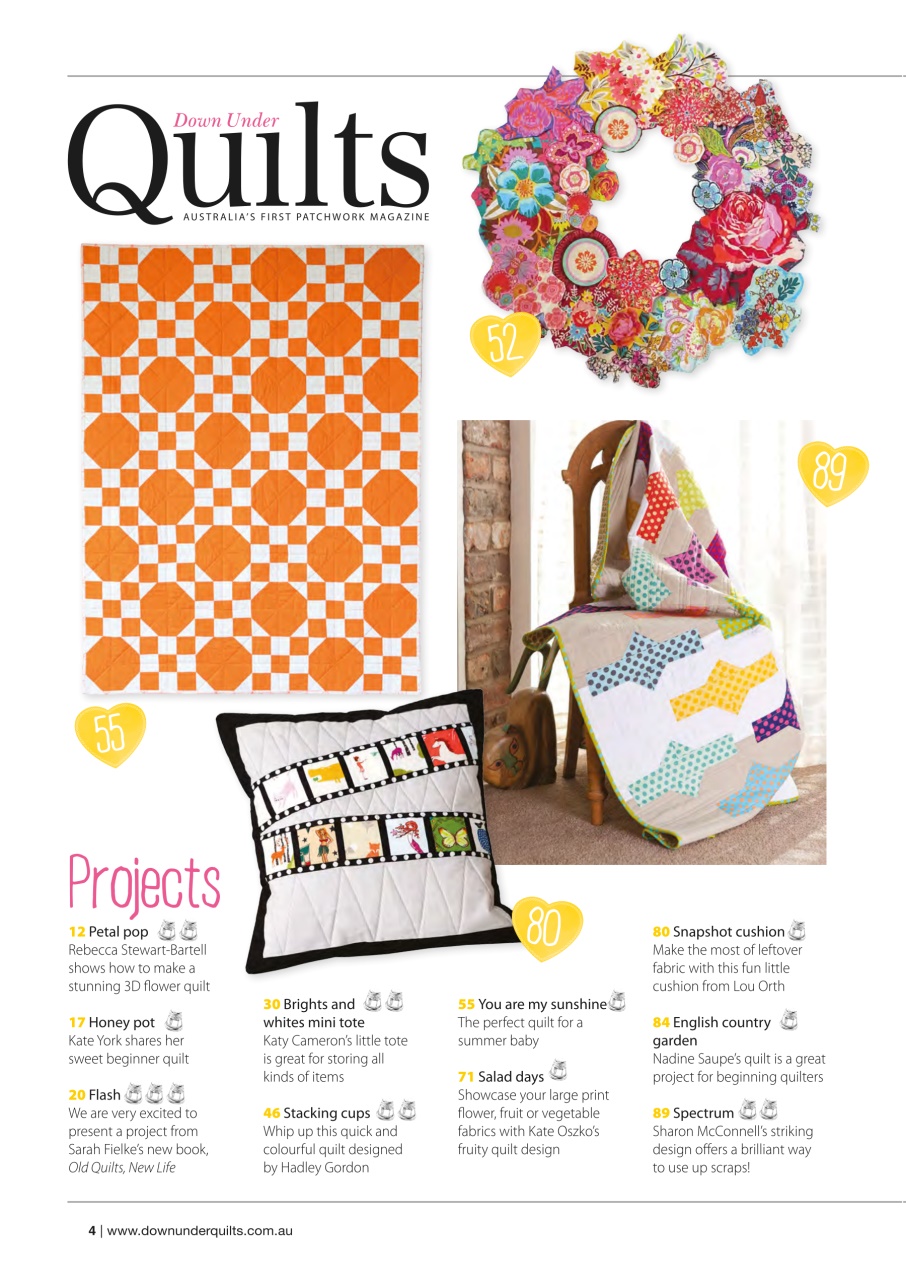 Down Under Quilts Preview Pages