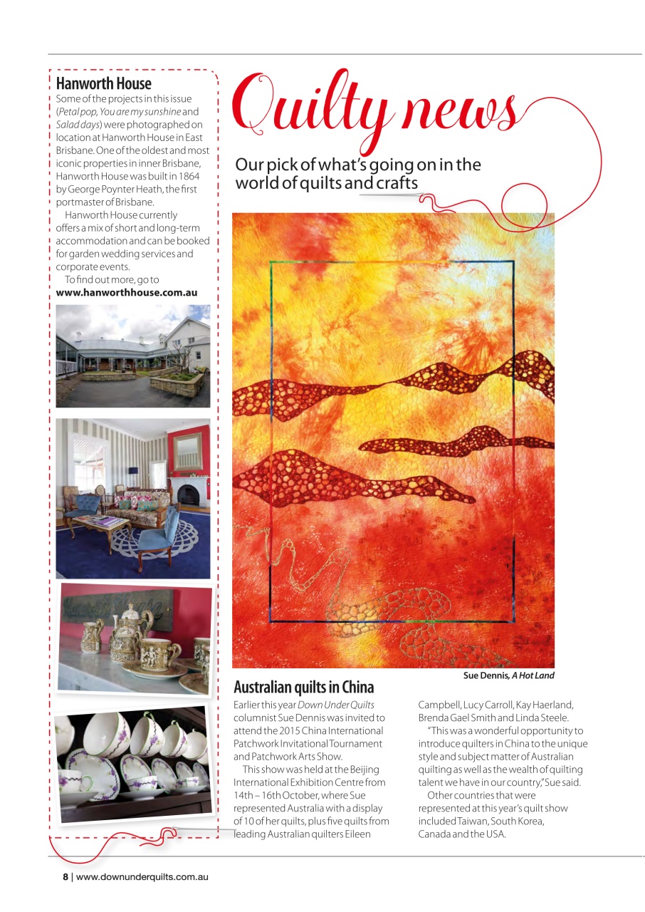 Down Under Quilts Preview Pages