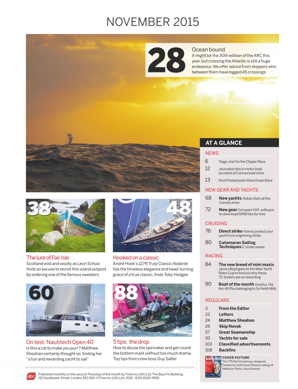 Yachting World Preview Pages