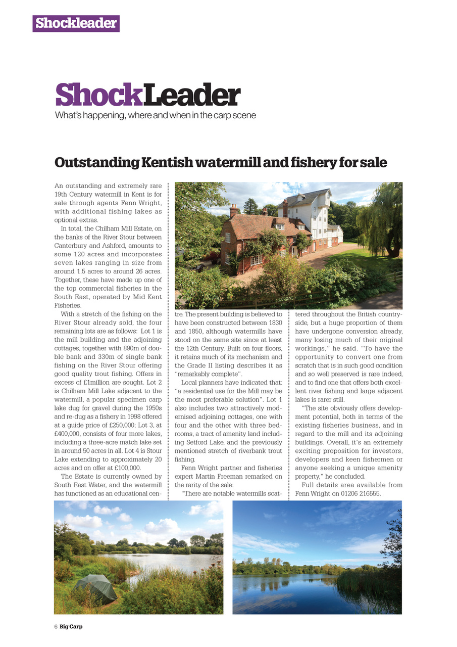 Big Carp Magazine Preview Pages