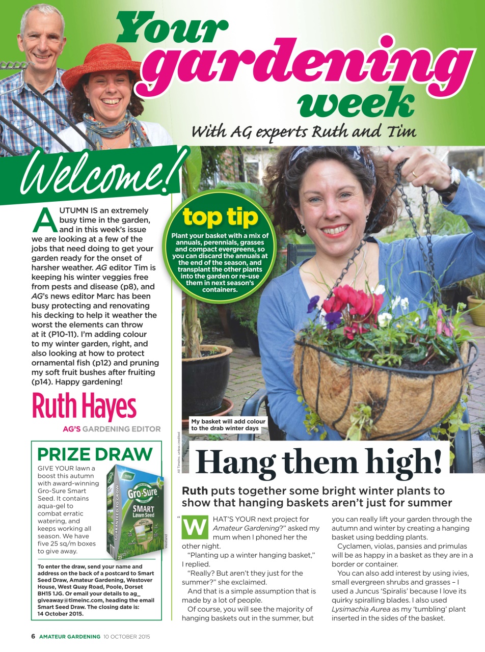 Amateur Gardening Preview Pages