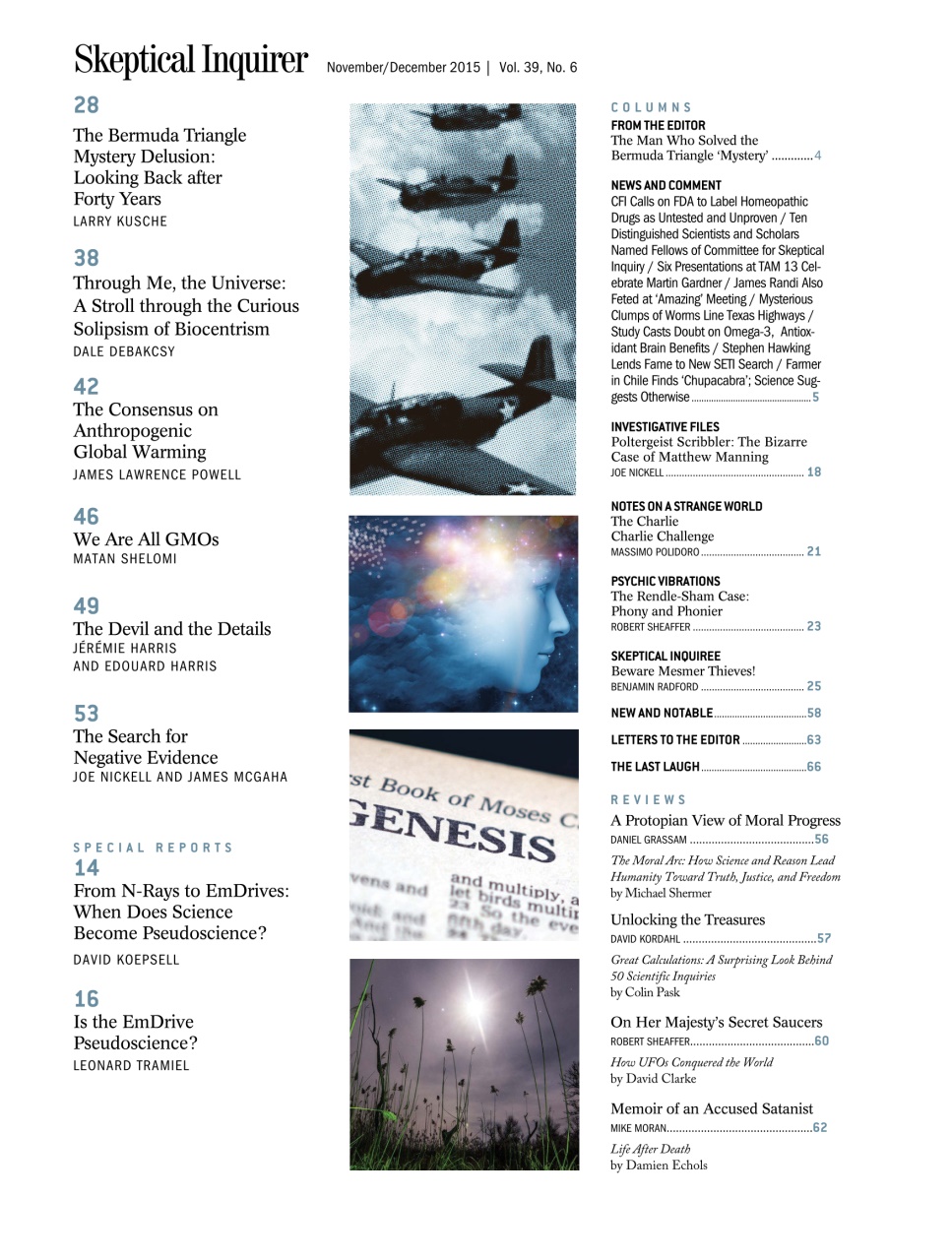 Skeptical Inquirer Preview Pages