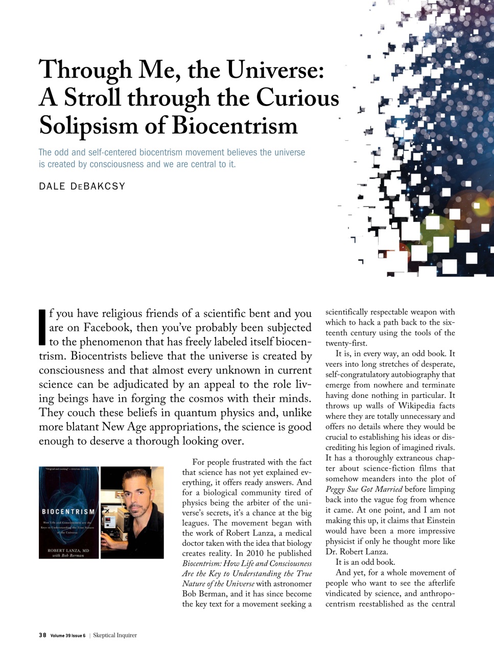 Skeptical Inquirer Preview Pages