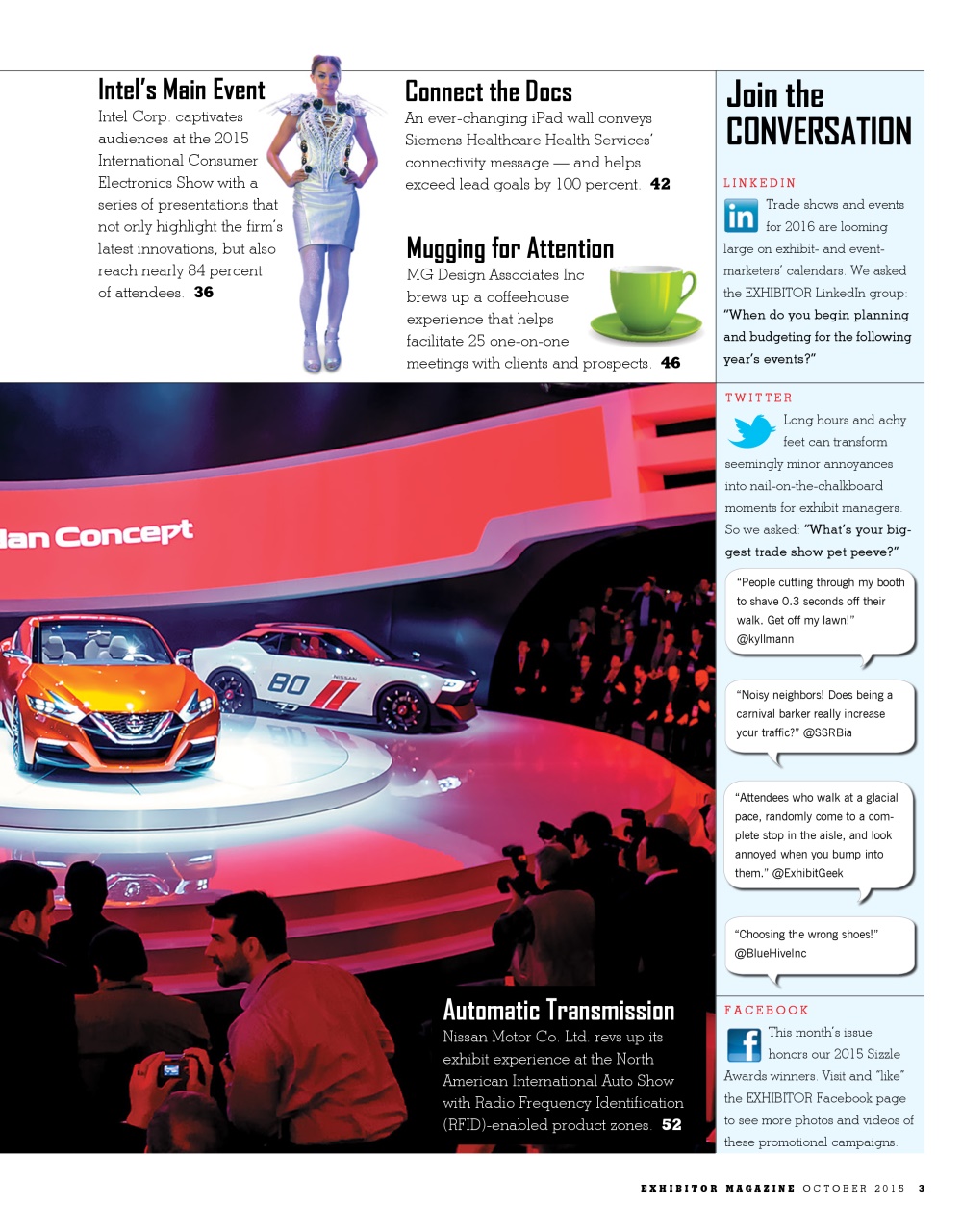 EXHIBITOR Magazine Preview Pages