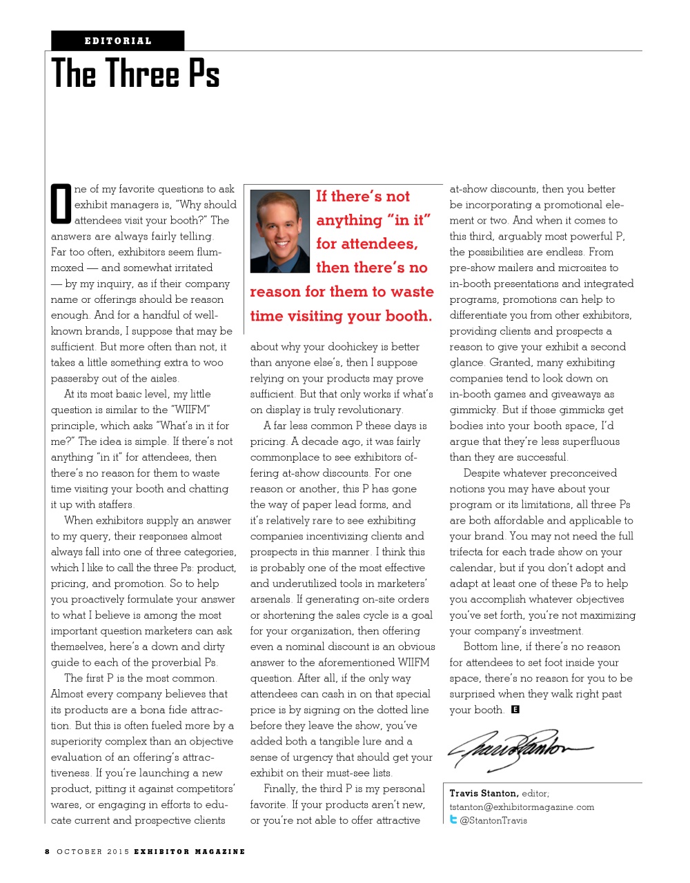 EXHIBITOR Magazine Preview Pages