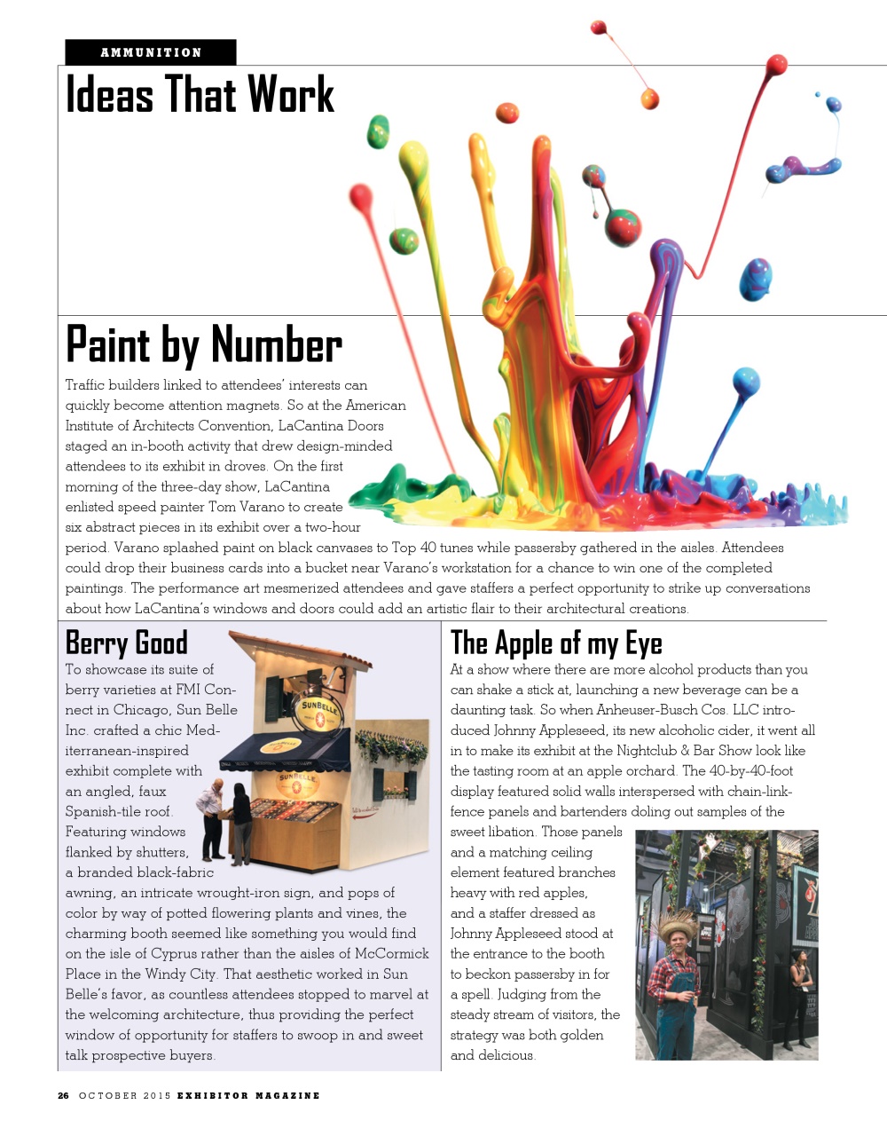 EXHIBITOR Magazine Preview Pages