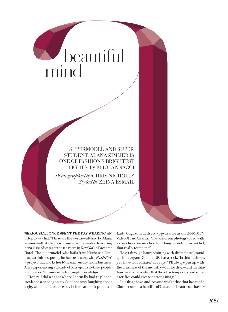 Fashion Magazine Preview Pages