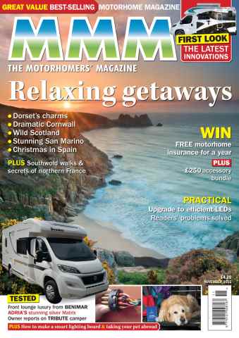 MMM magazine issue The relaxing getaways issue - November 2015