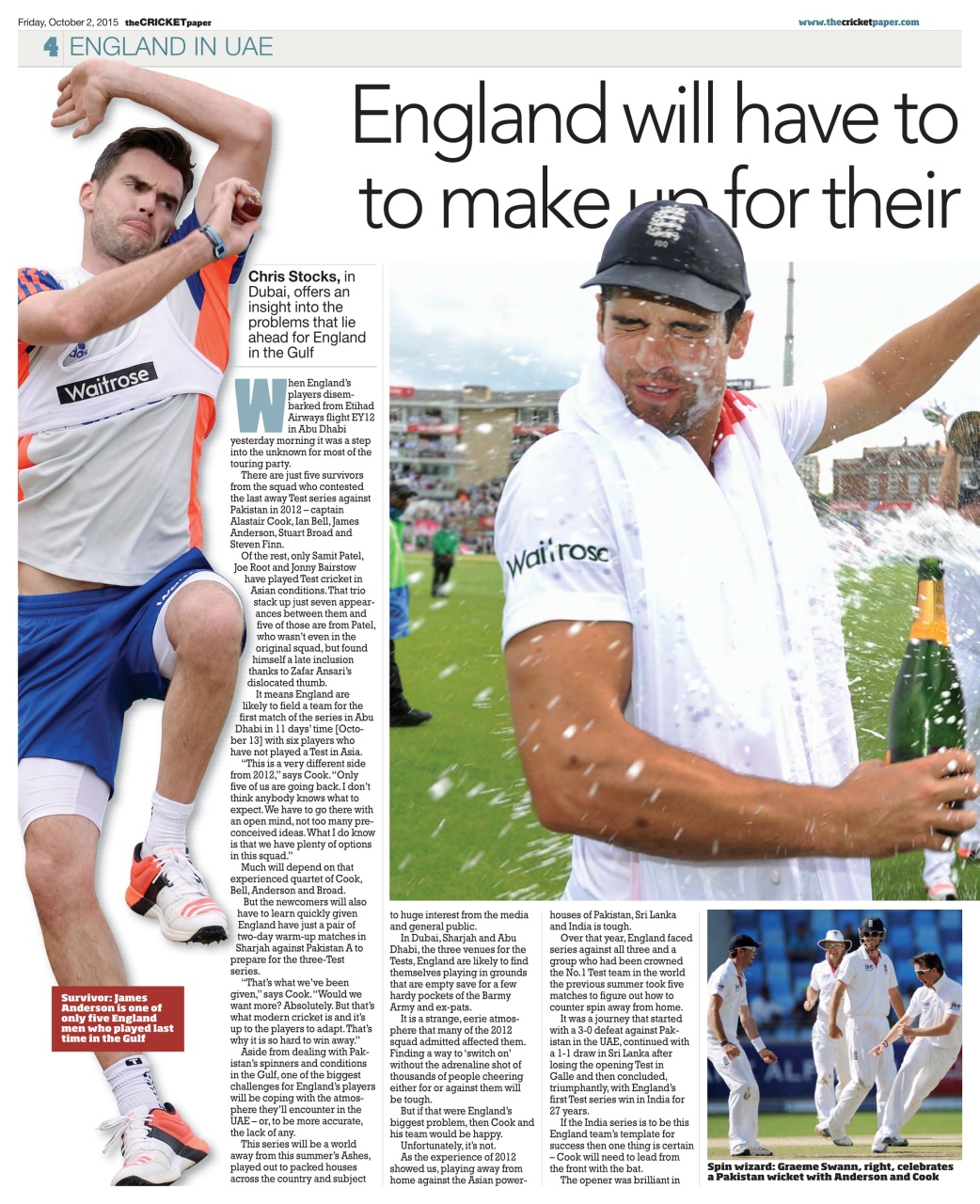 The Cricket Paper Preview Pages