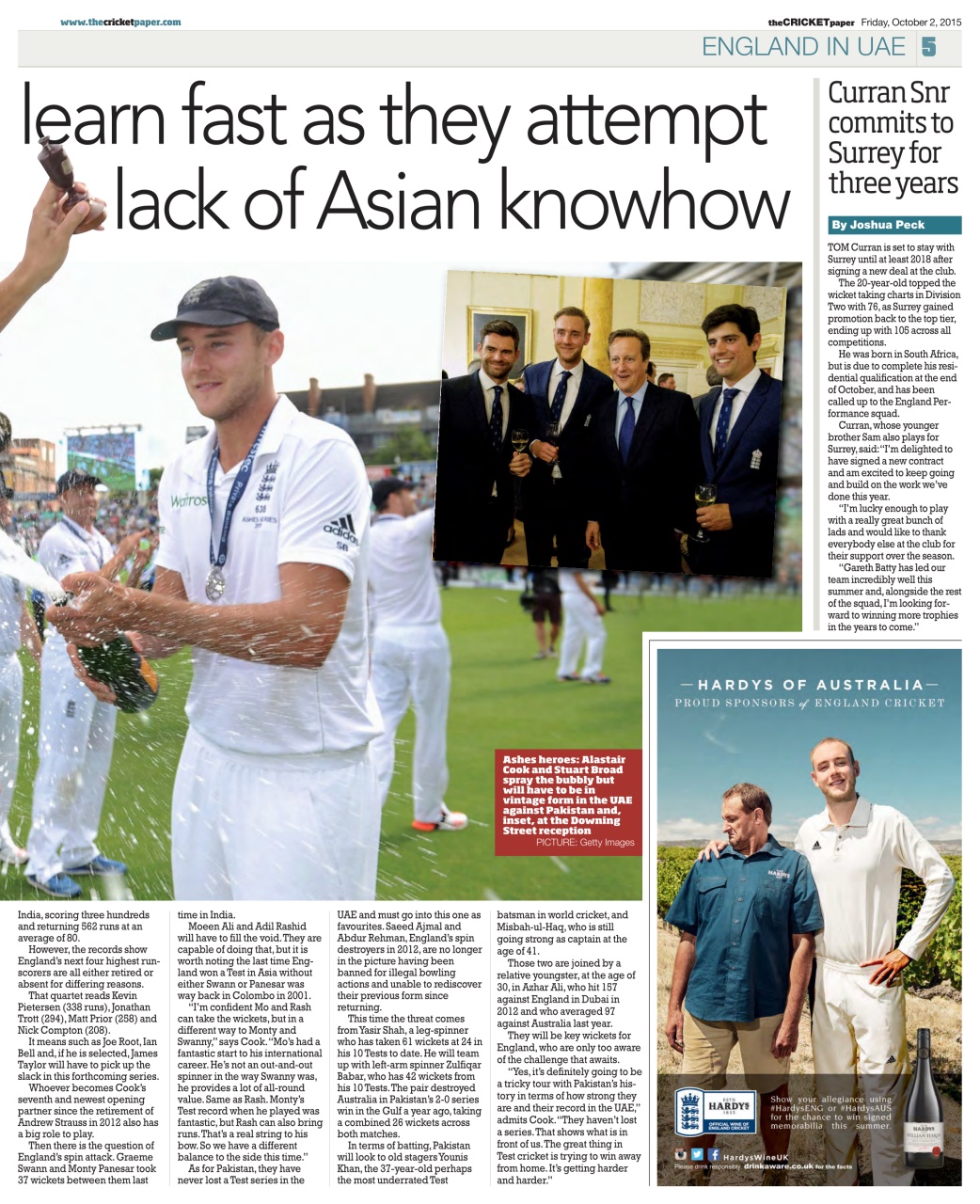 The Cricket Paper Preview Pages