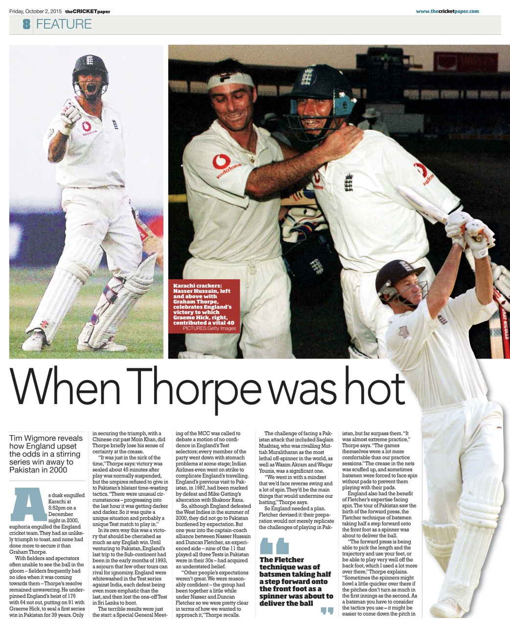 The Cricket Paper Preview Pages