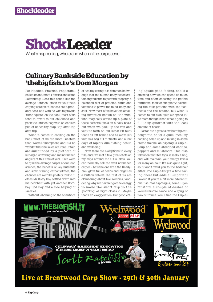Big Carp Magazine Preview Pages