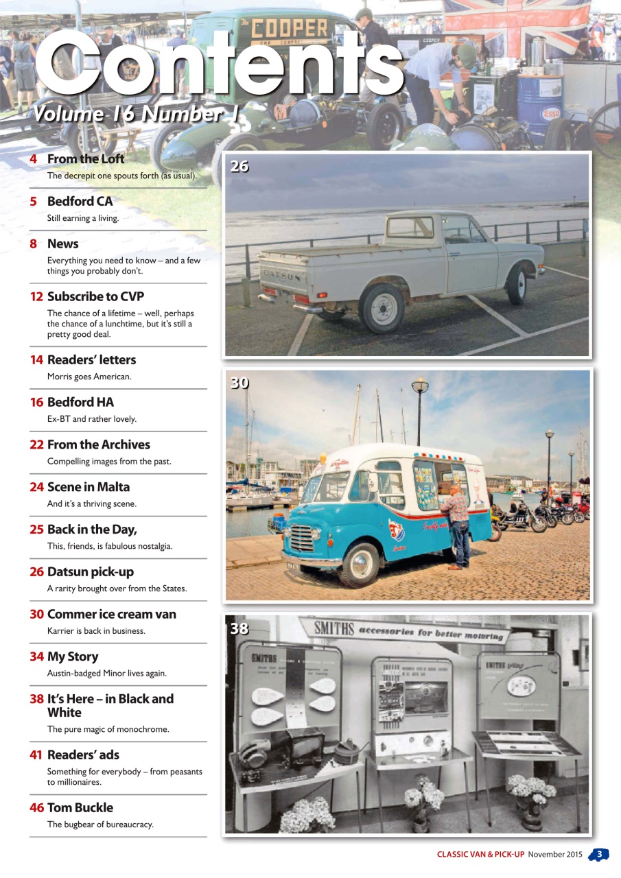 Classic Van & Pick-up Preview Pages