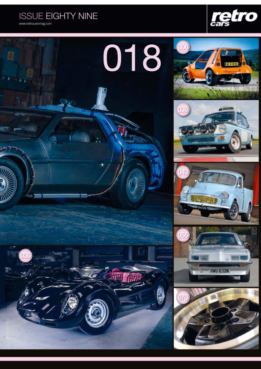 Retro Cars Preview Pages
