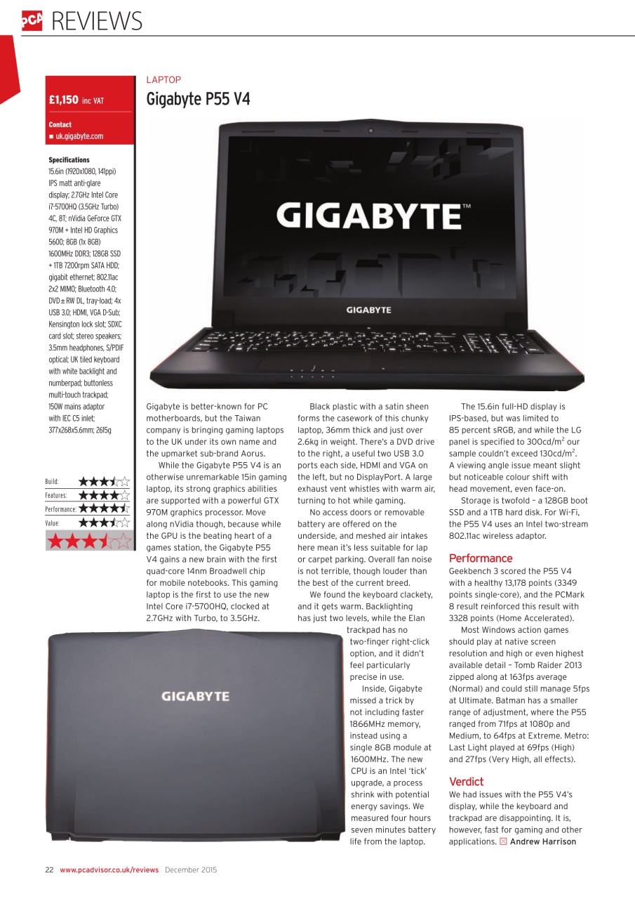 Tech Advisor Preview Pages