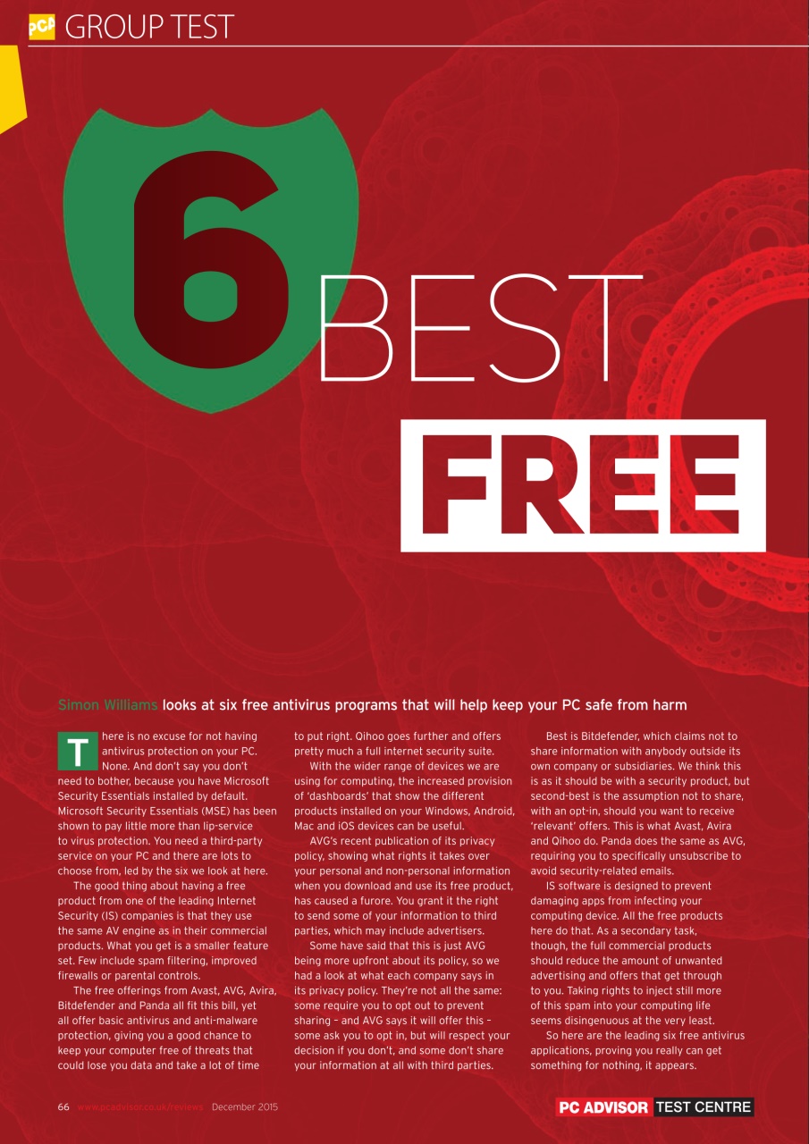 Tech Advisor Preview Pages