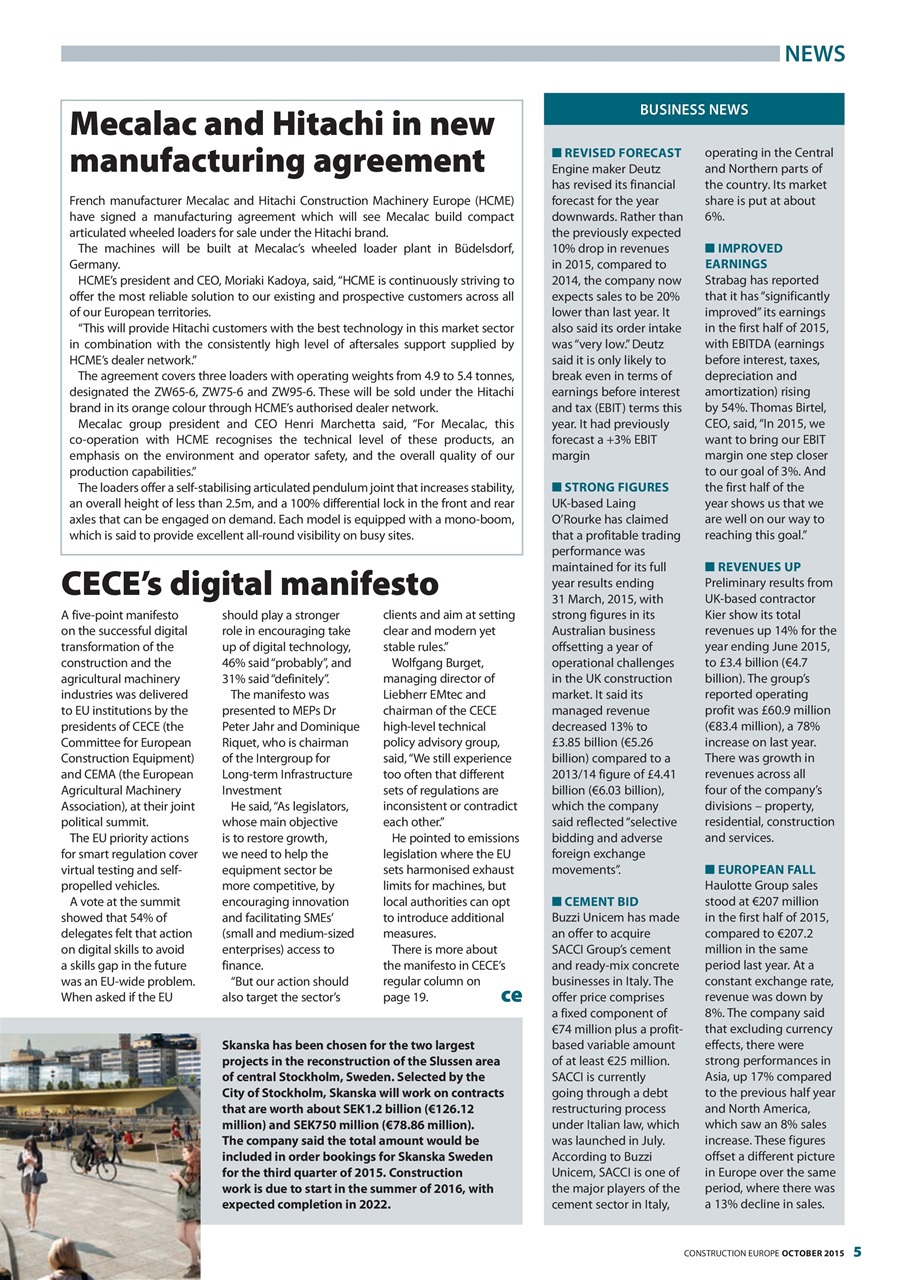 Construction Europe Preview Pages