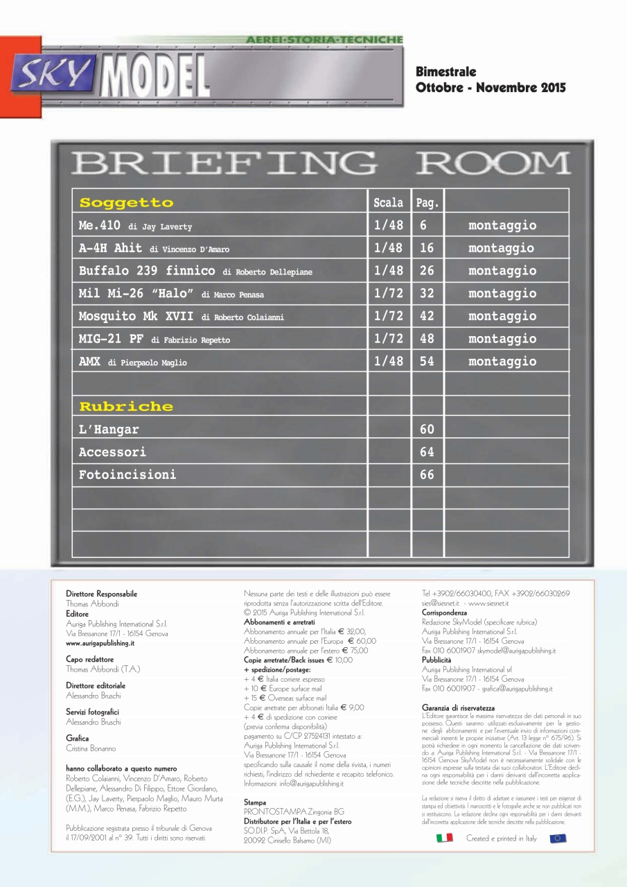 Sky Model Preview Pages