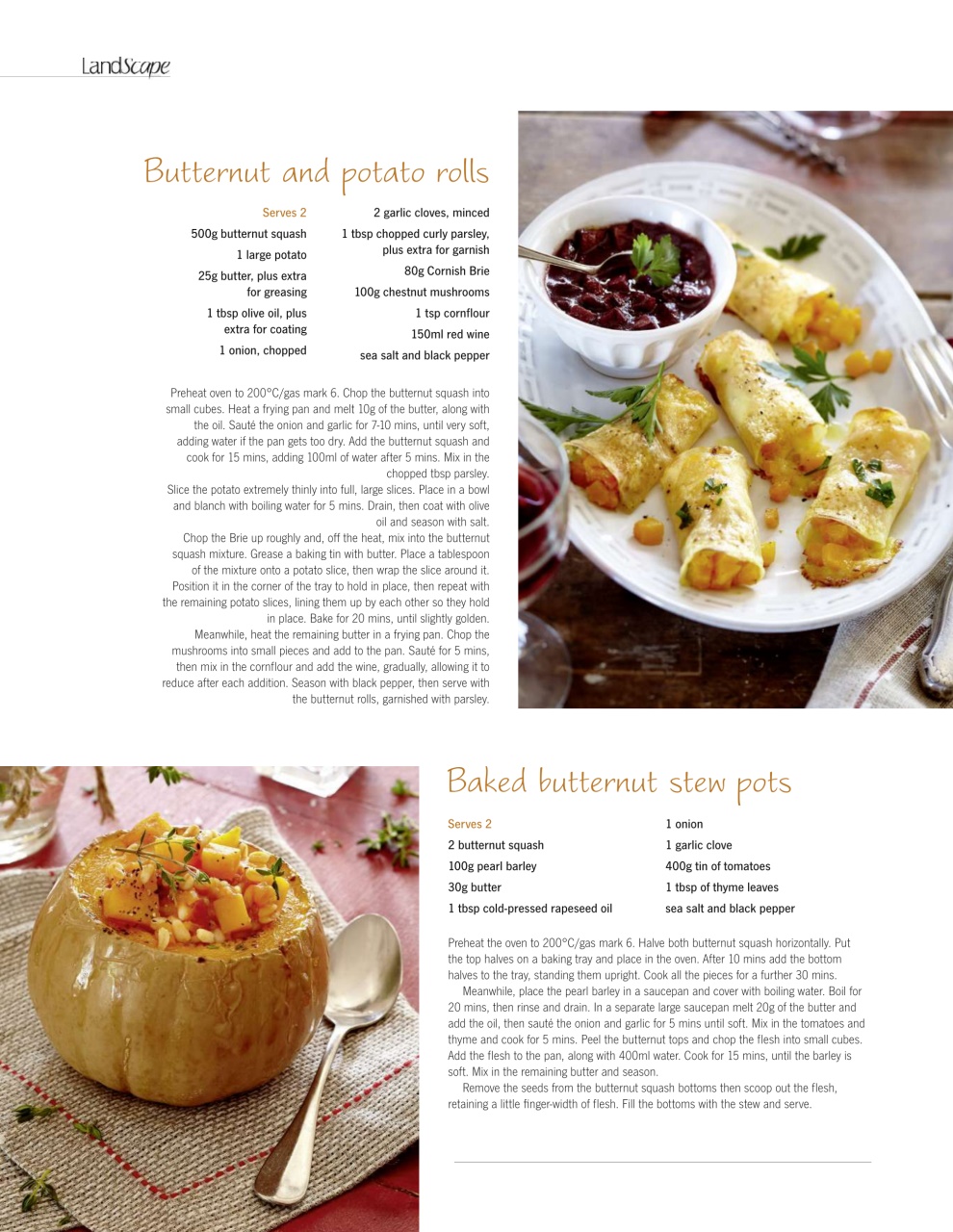 LandScape Preview Pages