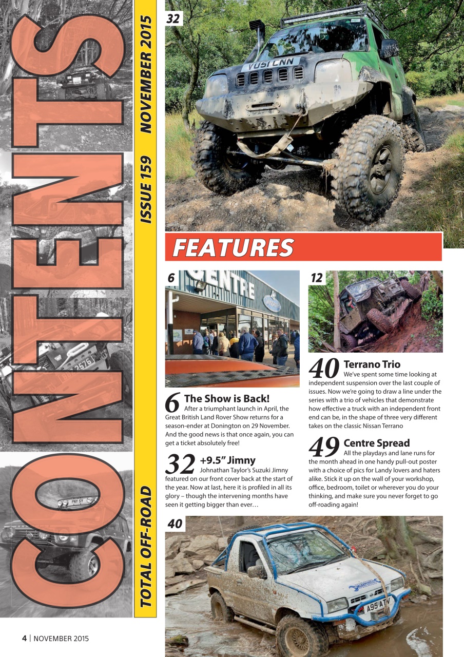 Overlander 4X4 Preview Pages