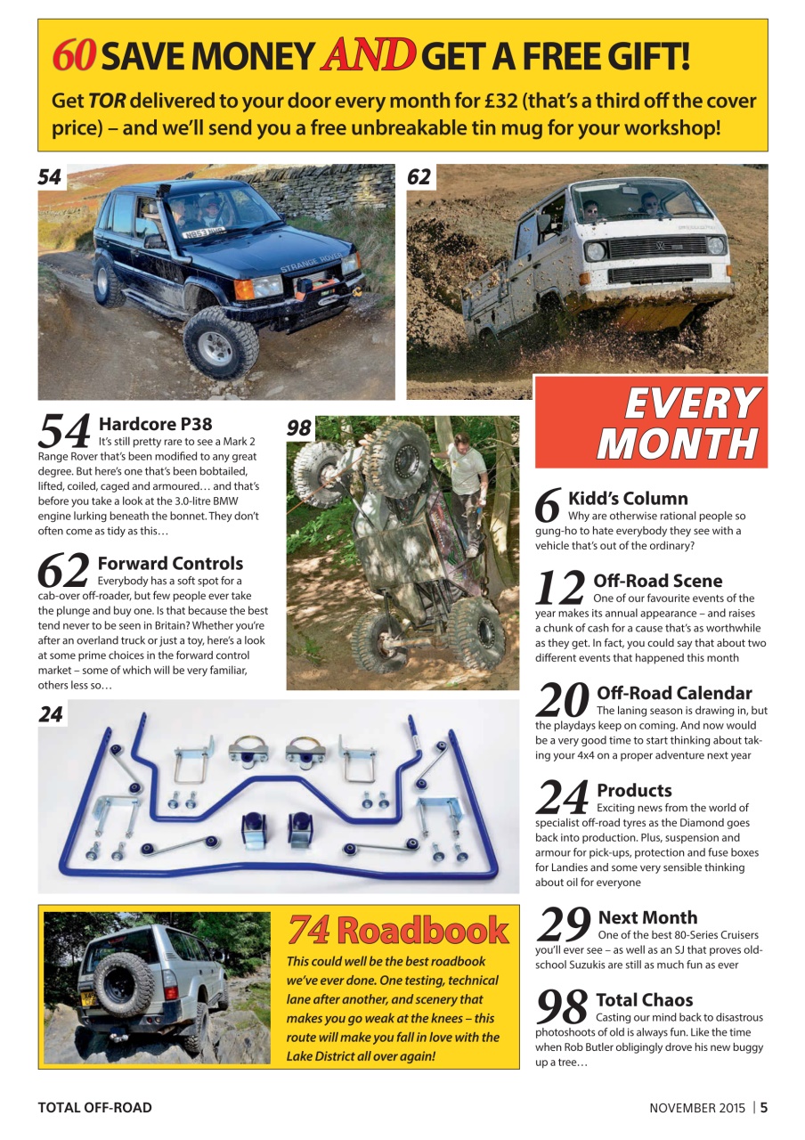 Overlander 4X4 Preview Pages